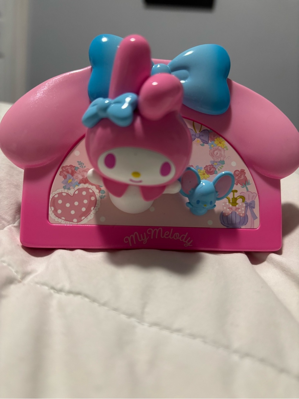 Sanrio My Melody Pink and Blue Desktop Figure